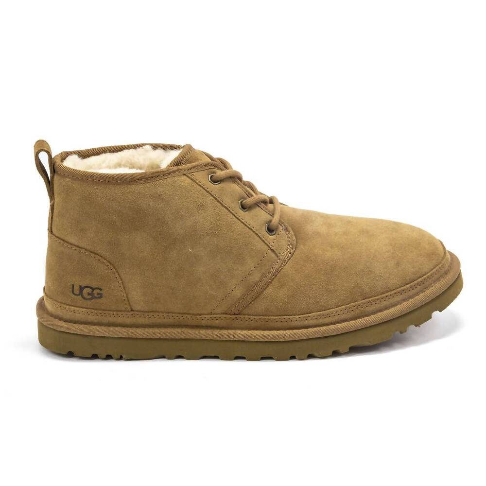 NEW UGG men's neumel leather chukka boots in chestnut
